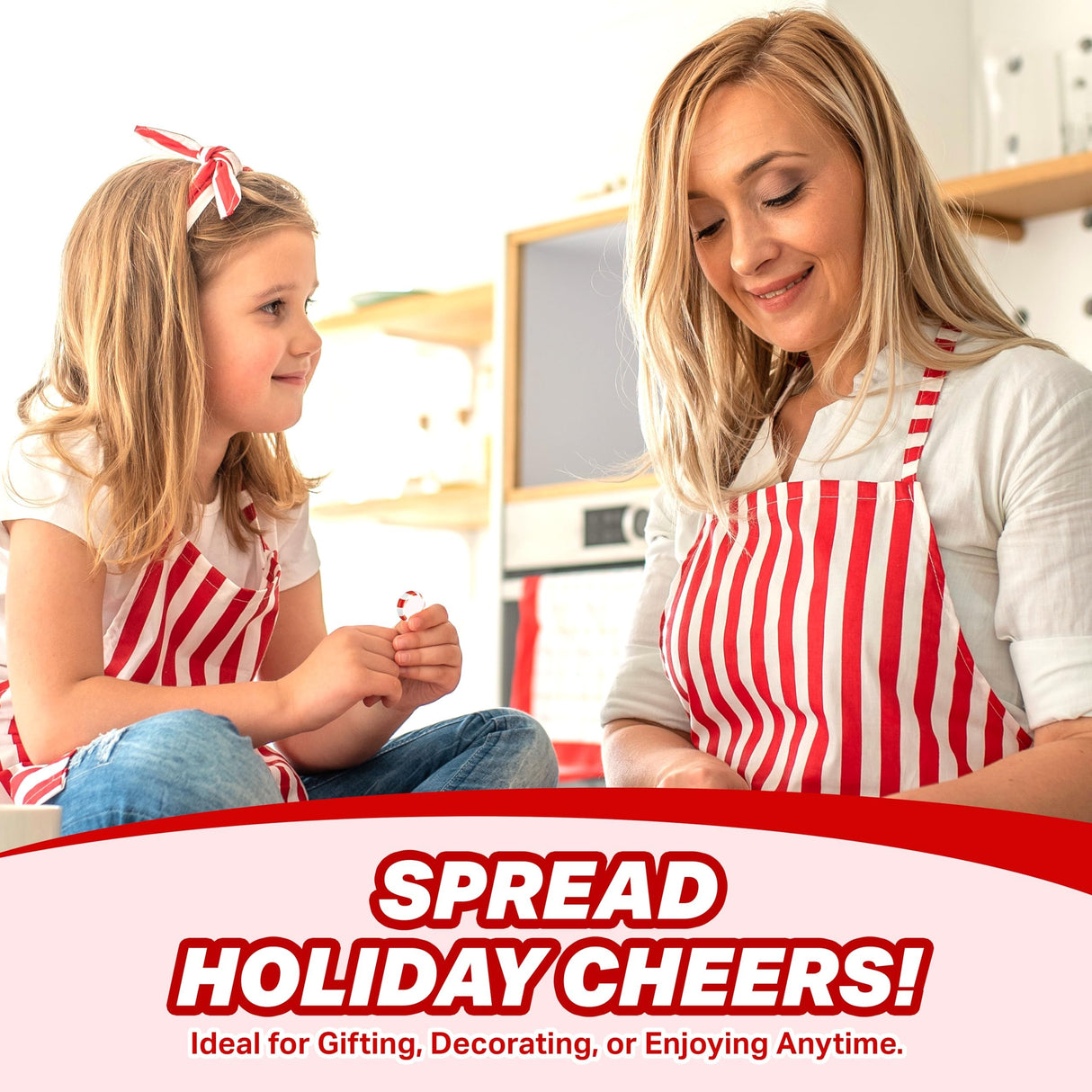 Starlight Peppermint Candy Bulk - 5 Pounds Approx 450 Candies - Hard Candy Individually Wrapped Christmas - Holiday Mints