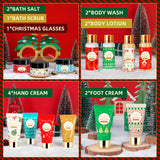 Skincare Advent Calendar 2026 for Adult Women - 24 Days of Beauty, Bath and Body Gift Set with Lotions, Scrub, Bath Bombs - Christmas Gift Basket for Girlfriend, Wife, Mom, Teen Girls