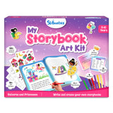 Skillmatics Storybook Art Kit - Create Fairytale Stories, DIY Craft & Writing Kit with 300+ Stickers, Scrapbooking & Journal Activity, Christmas Gifts for Kids Ages 5, 6, 7, 8, 9, 10
