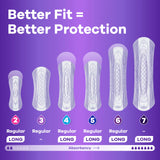 Always Discreet Adult Incontinence Pads for Women, Moderate Absorbency, Long Length, Postpartum Pads, 88 CT