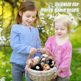 Lenwen 10 Pcs Cat Stuffed Animals Bulk Soft Cuddly Kitten Plush Sets Smitten Kittens Assorted Fluffy Stuffed Cats for Kiddos Birthday Gift Pet Party Favors Halloween Christmas Stuffers(Prone Style)