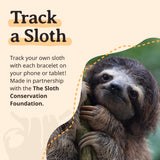 Fahlo Sloth Tracking Bracelet, Mountain Stone, One Size