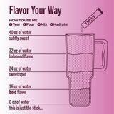 TREVI™ Sugar Free Electrolytes - Drink Mix Hydration Powder Packets - 28 Count - Grape