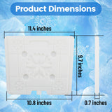 Omoojee 32QT Ice Pack Cooler Divider, Compatible with RTIC 32qt Cooler, Freezable Cooler Divider, Cooler Accessories