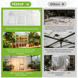 PEEKUP Mini Greenhouse Indoor with Magnetic Door, L-2tier-1pcs