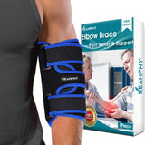 Reamphy Elbow Brace,Comfortable Night Elbow Sleep Support,Elbow Splint, Adjustable Stabilizer Splints, Cubital Tunnel Syndrome,Tendonitis,Ulnar Nerve,Tennis,Fits for Men and Women(Fits Most)