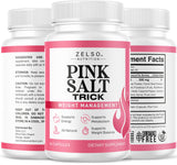 (3 Pack) Pink Salt Weight Trick Capsules - New Pink Salt Trick for Weight, Energy & Metabolism Support Supplement, New Advanced Formula, 180 Capsules for 3 Months