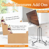 Crafted Custom Cutting Board - Personalized Cutting Board - Engraved Charcuterie Board - Wedding Gift for Couple - Best Present Idea for Bride, Bridal Shower, Anniversary, Christmas, & Housewarming