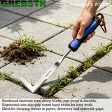 GREBSTK Crack Weeder Crevice Weeding Stainless Steel Sharp Lightweight Tool