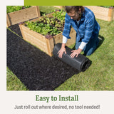 Gardener's Supply Company 100% Recycled Rubber Walkway- 8' x 2' (2 Pack)