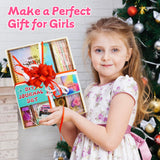 OIHEW DIY Journal Kit for Girls/Teen/Tween, 2 PC Stationery | Scrapbook | Diary | Journaling Art Crafts Supplies Set, Christmas | Birthday Gift for 8 9 10 11 12 13 14 Year Old Girl Ideas