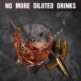 Gifts for Men Him Christmas, Whiskey Stone Gifts for Husband Anniversary, Unique Birthday Gift Ideas for Dad from Daughter Son Wife, Cool Stocking Stuffers, Bourbon Gadgets for Grandpa Uncle Father