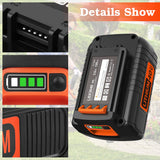 40V MAX Replacement for Black and Decker 40V Lithium Battery LBX2040 LST136 LBXR2036 LBXR36 LHT2436 LCS1240 LBX1540 LBX36 LSWV36 LST540 LST136W Black+Decker Lithium Ion
