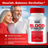 Blood Stabilizer Advanced Blood Formula Capsules, Official Blood Stabilizer Supplement Pills - Maximum Strength, All Natural Healthy Circulation & Stable Levels, BloodStabilizer Reviews (2 Pack)