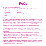 Pink Stork Birth Control Cleanse to Support Hormone Balance, with Chaste Tree Berry (Vitex), Magnesium, and Selenium, Period Support for Conception, Fertility Supplements for Women - 60 Capsules