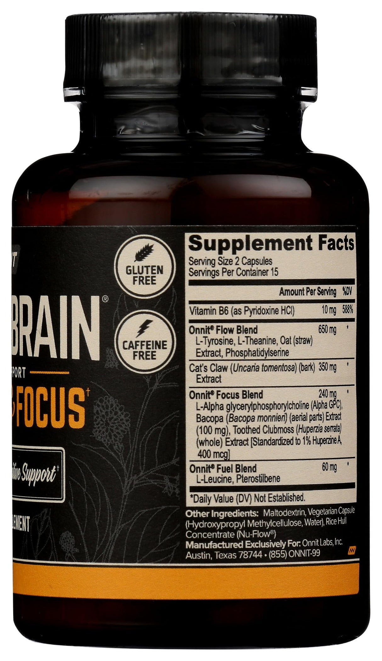 ONNIT Alpha Brain Capsule 30 CP