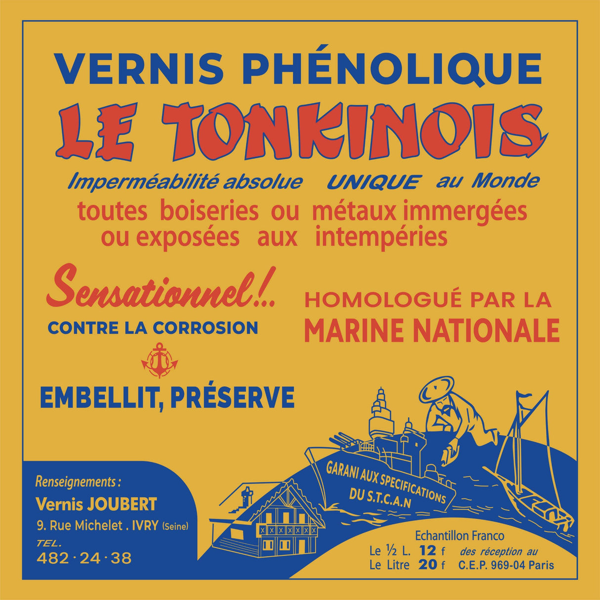 Le Tonkinois Classic Anti-corrosion Linseed Oil Varnish