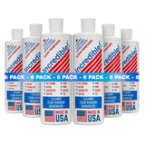 INCREDIBLE! Stain Remover - Commercial Pack Quantity, Professional Stain Cleaner For Carpets, Fabric, Linen, Laundry, Mattress, Car Upholstery – Pet Stains, Urine, Blood, Red Wine, 16.oz, Pack of 6