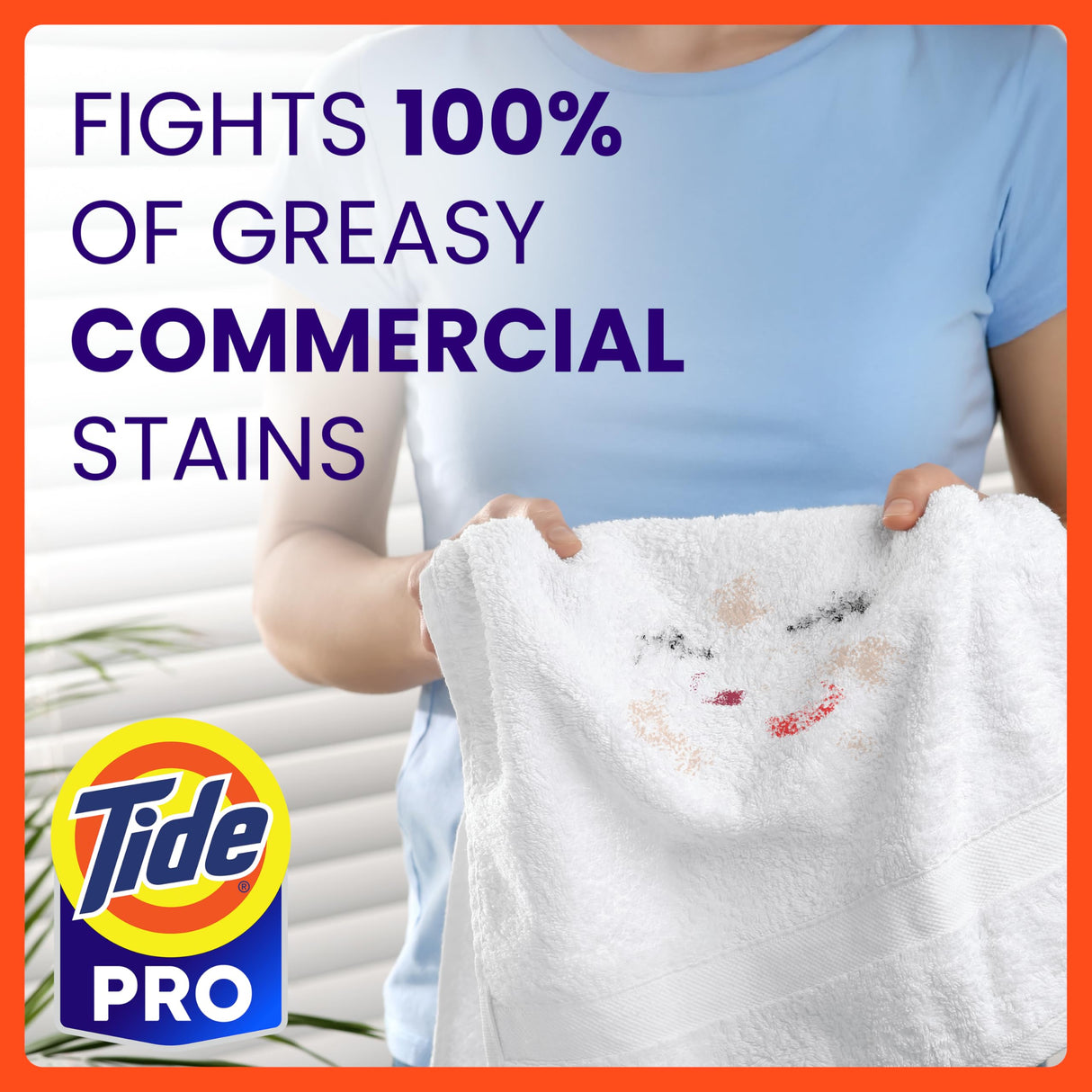 Tide PRO Laundry Detergent Liquid Bulk, Removes Hotel, Restaurant, and Healthcare Stains in One Wash, Commercial Use, 129 loads, 170 fl oz (Case of 4)