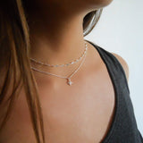 Annika Bella North Star Necklace, Cubic Zirconia Pendant, Silver Chain Necklace, Celestial Jewelry for Women, Gift for Her (1pc)