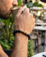 HGDEER Get Well Soon Gifts for Men, Inspirational Healing Crystal Bracelet
