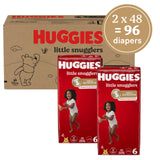 Huggies Little Snugglers Baby Diapers, Size 1, 96 Ct
