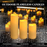 CLTNIKET 24-Pack LED Flameless Candles with Remote Control -Remote flameless Candles- Timer Candles -3D Flame Perfect for Halloween Christmas Parties,Wedding,Home Decor,Gift and Special Occasions.