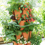 Greenstalk Set of 3 Plant Supports for Growing Tomatoes, Cucumbers, Peppers, Eggplant, and Squash Vertically in a Vertical Planter
