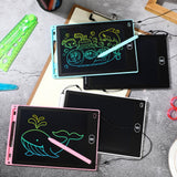 Tinlade 12 Pack LCD Writing Tablets for Kids, 8.5 Inch Erasable Doodle Boards Portable Electronic Drawing Pads, Learning Bulk Toys Gifts for Christmas School(Pink, Light Blue, White, Black)