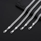 Sterling Silver Bracelets for Women, 925 Sterling Silver 5MM Mesh Bracelets