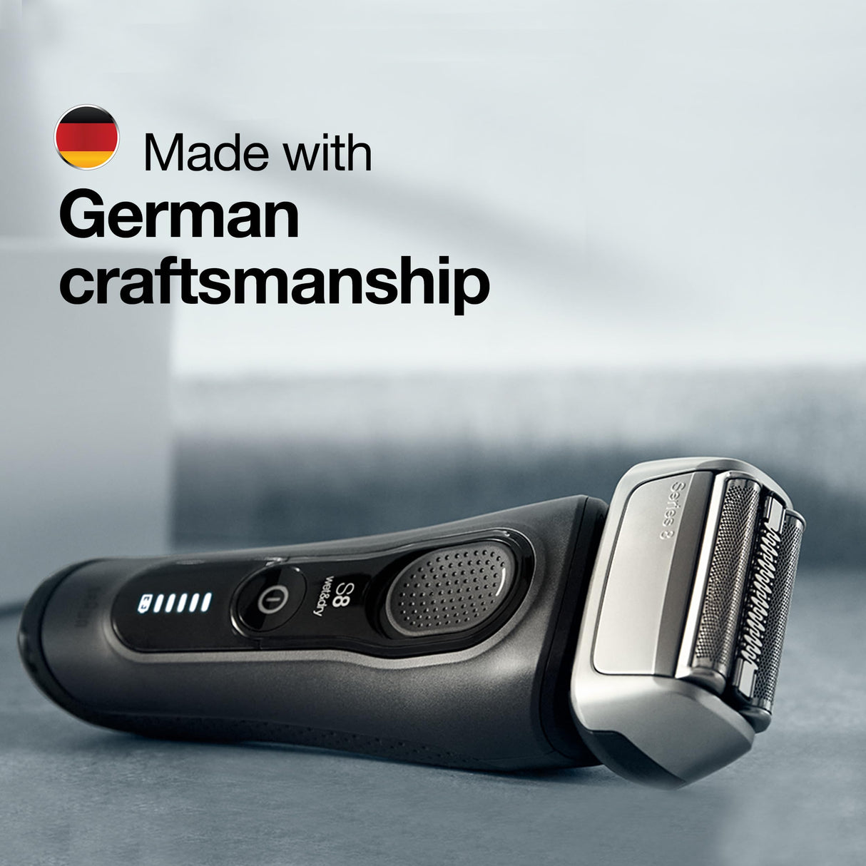 Braun Series 8 83M Electric Shaver Head Replacement Cassette, Silver