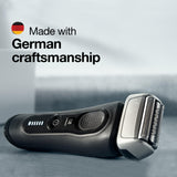 Braun Series 8 83M Electric Shaver Head Replacement Cassette, Silver