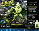Drain Deodorizer- Odor Eliminator - Commercial Drain Deodorizer - Neutralizer Sewer Gas Smell Remover - One Gallon