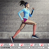 CHARMKING Compression Socks for Women & Men Circulation 8 Pairs 15-20 mmHg is BEST Graduated for Nurses, Support, Athletics, Cycling, Running, Flight Travel, Pregnancy, Boost Performance(Multi 46,S/M)