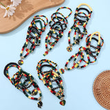 Cooluckday 36Pcs Juneteenth Bracelets bulk for Women Juneteenth Day Party Favors Freedom Day Bracelets for Women Jewelry Supplies for African