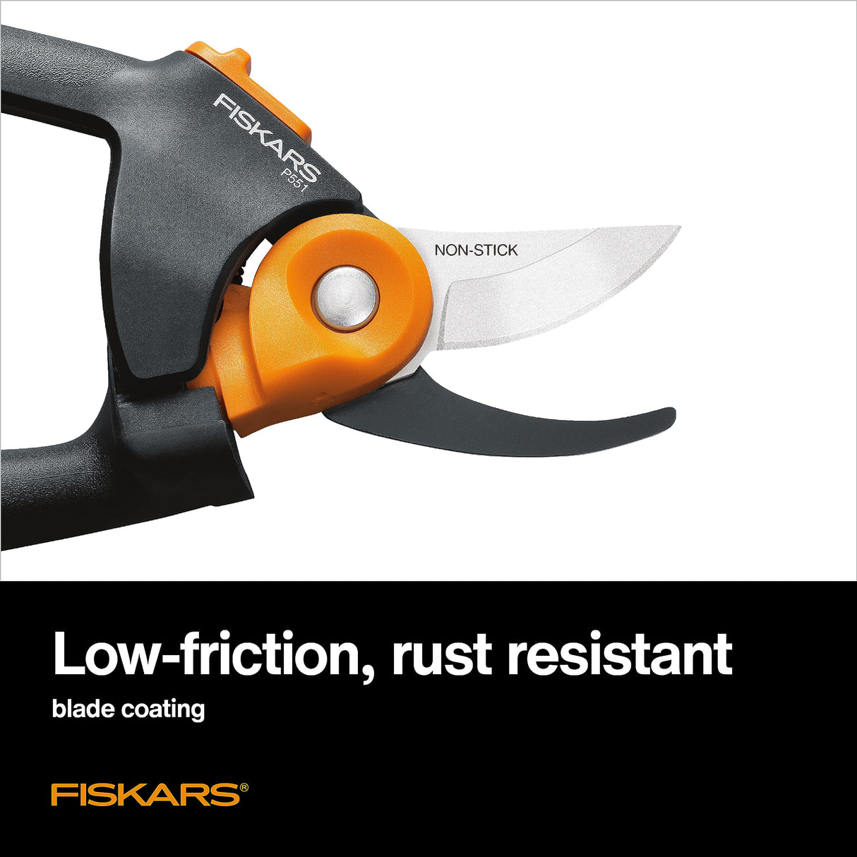 Fiskars PowerGear2 Bypass Pruning Shears, 3/4" Cut Capacity Garden Clippers