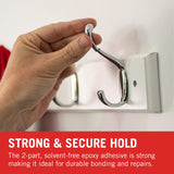 Araldite ARA-400005 Translucent Rapid Adhesive Epoxy-Sets in 5mins, 2 x 15ml, Tubes