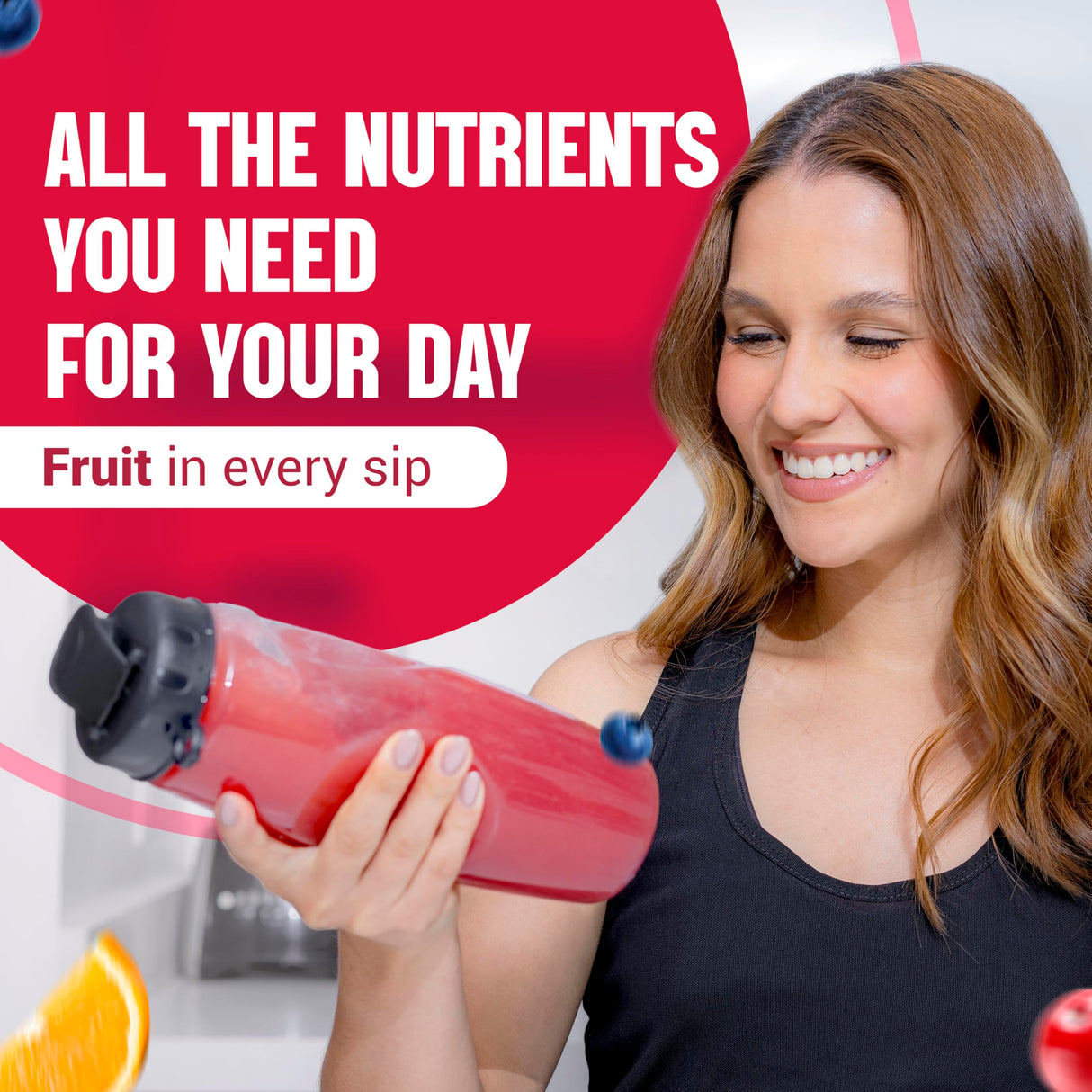 JUCE Reds Organic Superfood Powder - Garden Berry Flavor | Fruit & Veggie Powder for Everyone w/64 Immune Boosting Superfood Plus Probiotics for Gut Health | 20 Servings (230g) | By Terra Kai Organics