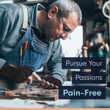 Copper Compression Arthritis Gloves | Fingerless Arthritis Carpal Tunnel Pain Relief for Men & Women | Hand Support Wrist Brace for Neuropathy, Rheumatoid, Tendonitis, Swelling, Typing Grey XS