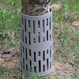 Plastic Tree Trunk Protectors, Nursery Mesh Bark Guard - 6 Pack