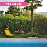 4E's Novelty 2 Pink Flamingos Yard Decorations - Extra Large 24" Flamingos Yard Ornaments - Pink Flamingos for Yard Sculptures & Statues - Lawn Flamingos Outdoor Garden Decor, Weather Resistant