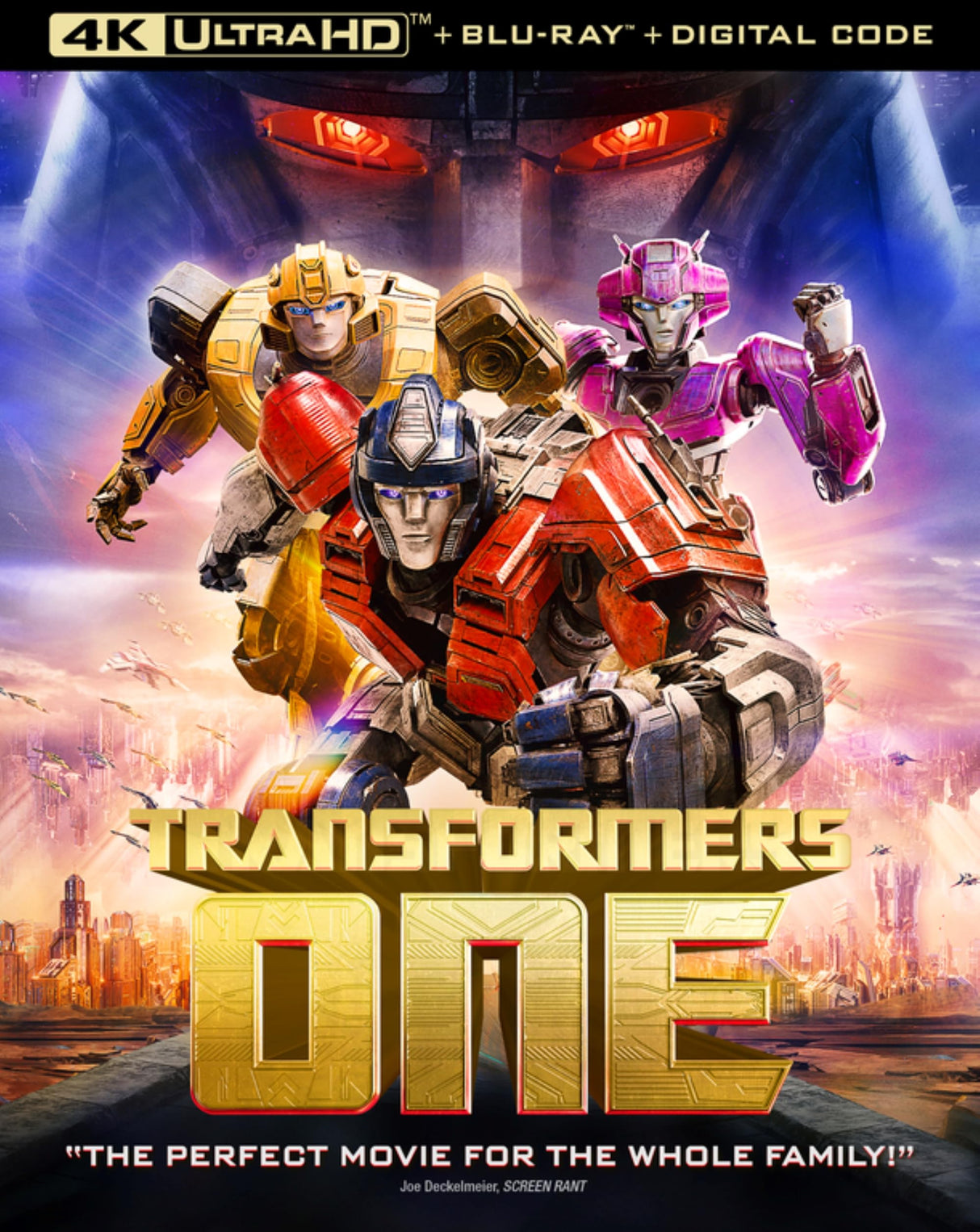 Transformers One [4K UHD + Blu-Ray+ Digital Copy]