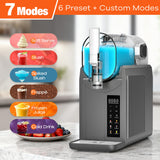 Kourice Slushie Machine No Ice Needed Slushy Machine 92oz Capacity Margarita Machine with 6 Preset Programs LED Display Self-Clean Frozen Drink Maker for Slush Margaritas Smoothie Frappés Milk Shakes