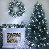 Meconard C7 Led Replacement Christmas Light Bulbs, C7 Shatterproof Led Bulbs for Christmas Indoor Outdoor String Lights, E12 Candelabra Base, Commercial Grade Holiday Bulbs, Cool White, 25 Pack