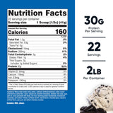 Nutricost Whey Protein Isolate (Cookies N Cream, 2 Pounds)