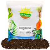 Soil Sunrise Christmas Cactus Potting Soil Mix (8 Quarts) Custom Blend for Xmas, Easter, and Thanksgiving Cactus Tropical Indoor Houseplants