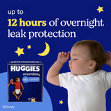 Huggies Overnites Diapers Size 5, 50 Count