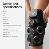 Hyperice X Knee Device - Advanced Heat and Cold Contrast Therapy - Pain and Inflammation Relief - Provides Increased Range of Motion - FSA/HSA Eligible