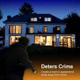 GE Mechanical Grounded Outlet Timer, Dual Plugs with 3 Prongs, 24 Hour Cycle, Indoor Use for Lights, Lamps, Fans, Appliances, Christmas, Tree, 4 Pack, 66405