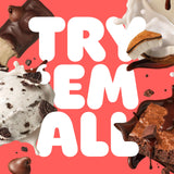 Built Bar, Puff Protein Bars, Strawberries 'N Cream Puff, 15g Protein Snacks, On-The-Go Bars, Only 140 Calories, 8g Sugar, Collagen, Gluten Free, 12 Count